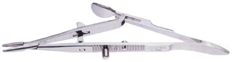 Anis Needle Holder Curved, With Lock
