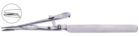 Single Use Barraquer Needle Holder With Lock