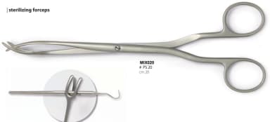 Kelly Haemostatic Forceps, Curved