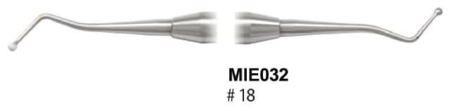 Excavator, Solid Handle, J&W Palma, Type C, Fig.1-4 Set