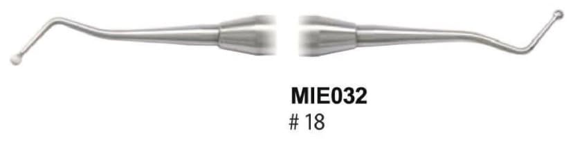 Excavator, Solid Handle, J&W Palma, Type C, Fig.1-4 Set