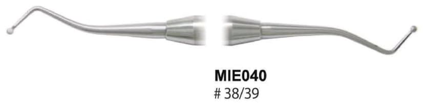 Excavator, Solid Handle, Ferrier, Fig.26-29 Set