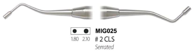 Amalgam Plugger, Solid Handle, Black, Fig.1/2