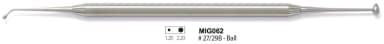Burnisher, Solid Handle, Fig.1-3 Set