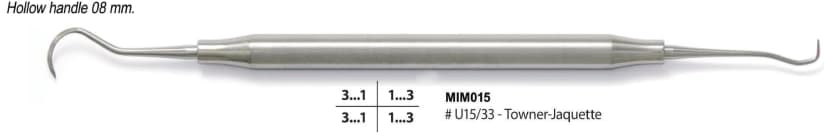 Scaler, Solid Handle, Standard, Fig.1