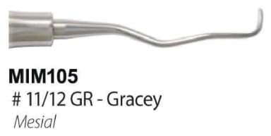 Gracey Curette Set, Rigid, 7 Pieces