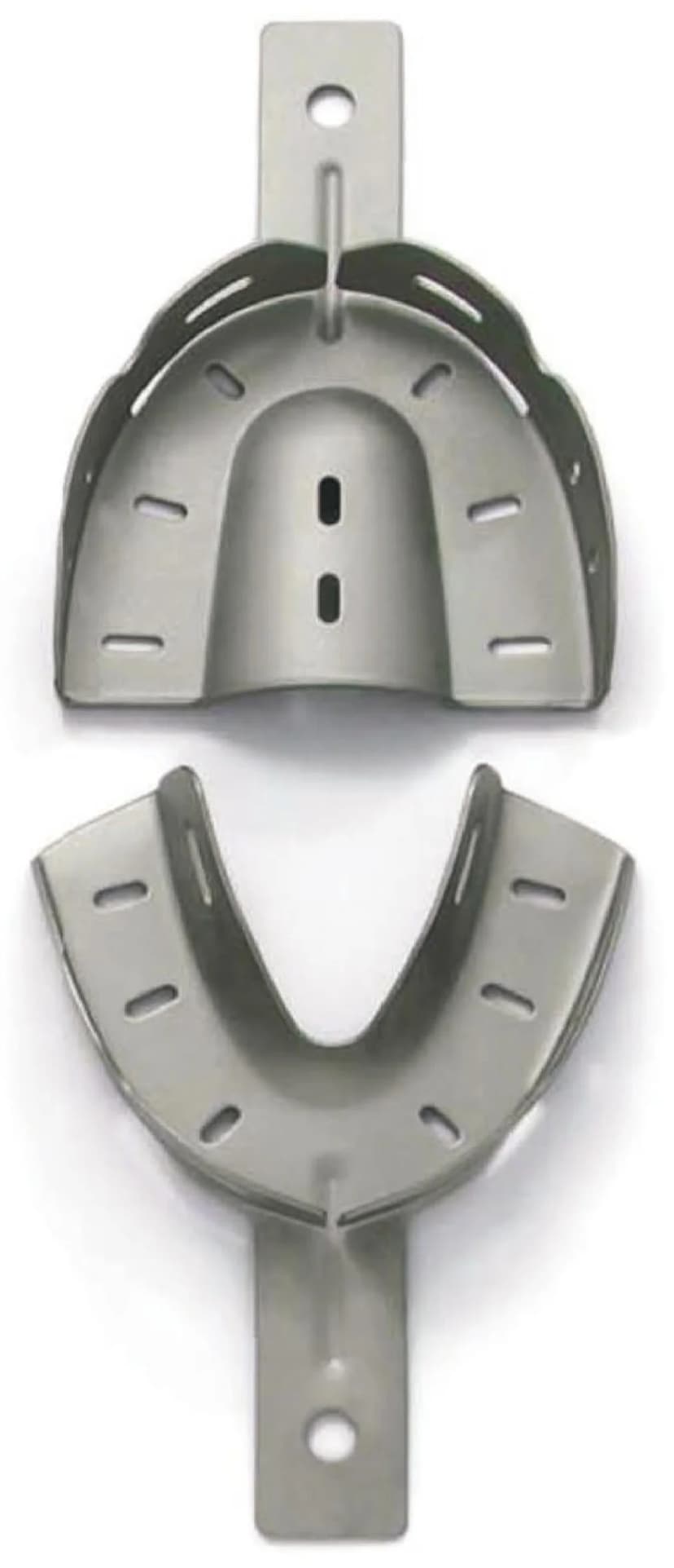 Impression Tray Set, Regular, Solid with Rim, 6/10 Pcs