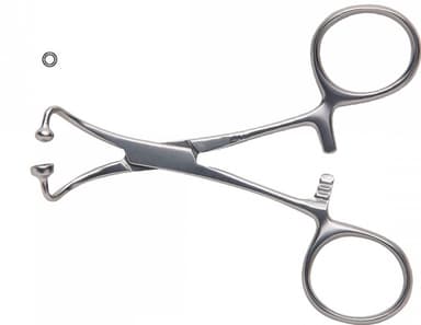 Backhaus (Ball & Socket) Towel Clamp 14cm
