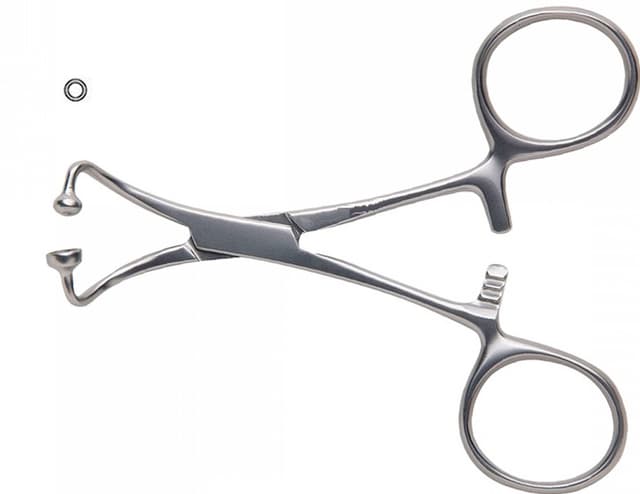 Backhaus (Ball & Socket) Towel Clamp 14cm