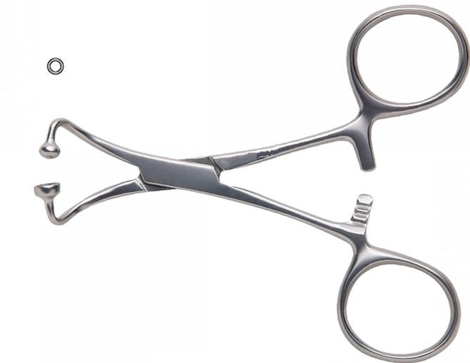 Backhaus (Ball & Socket) Towel Clamp 14cm