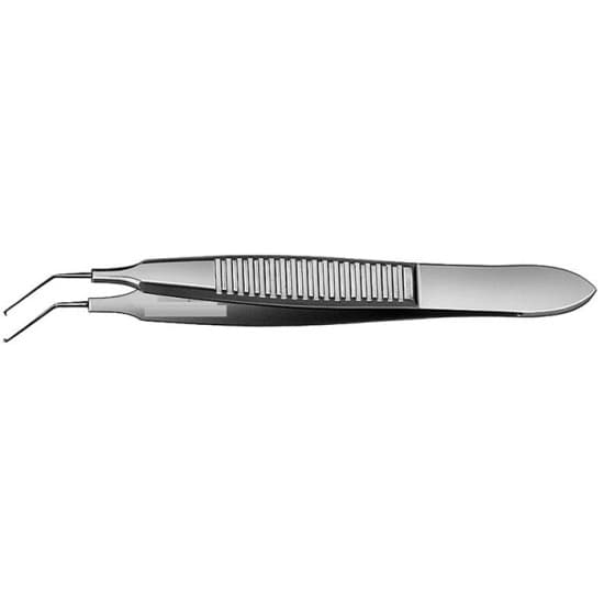 Bonn Iris Forceps angled 8mm