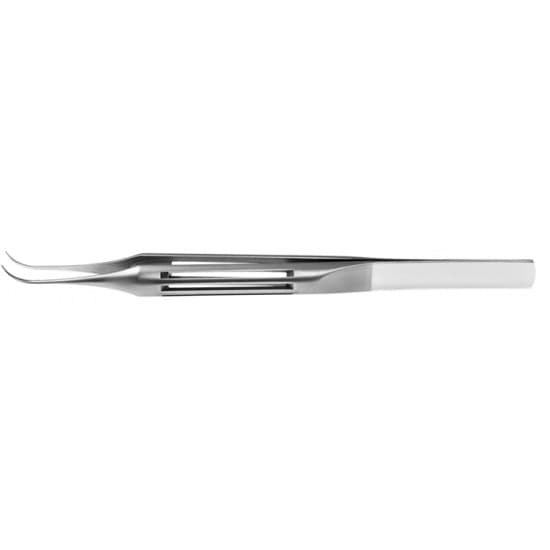 DMEK Curved Forceps, 10MM tying platform, 12cm.